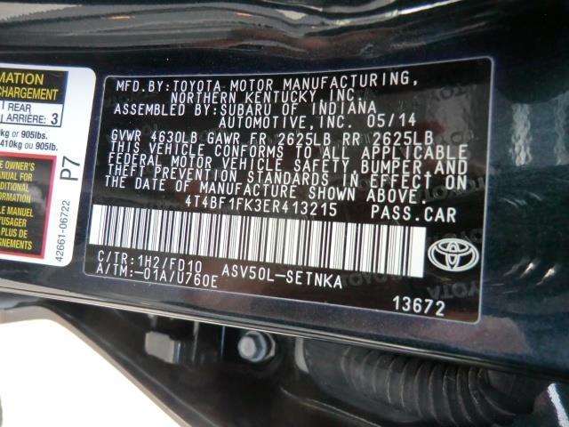 2014 Toyota Camry LE 31K Miles Backup Camera-Bluetooth-Clean CARFAX